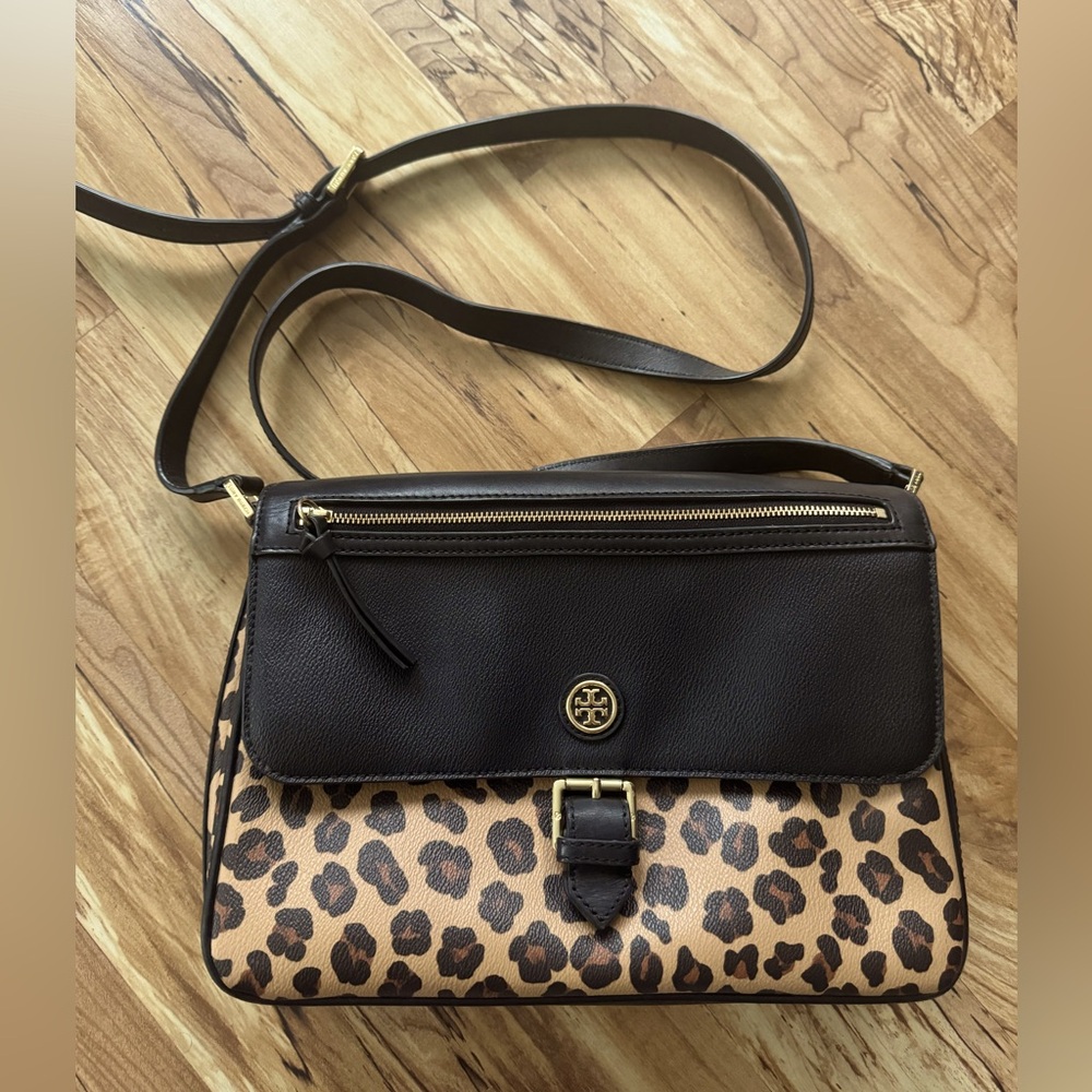 Tory Burch Animal Print Crossbody Bag